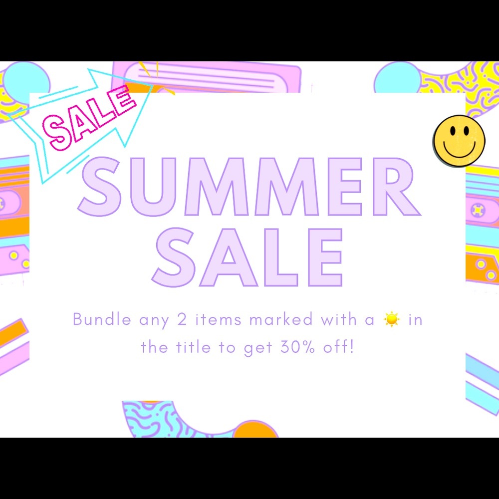 ☀️SUMMER SALE!!☀️
